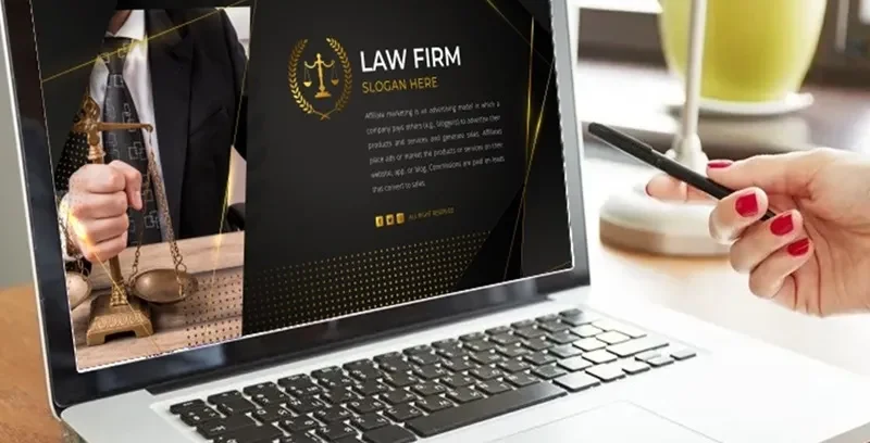 طراحی سایت وکالت